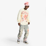 "Disco Dreams" L/S T-Shirt (cream)