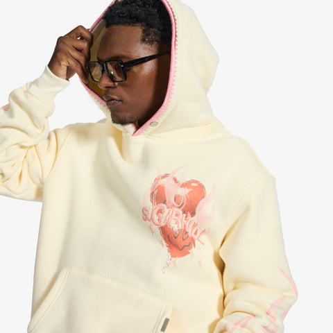 "Disco Dreams" Hoodie (cream)