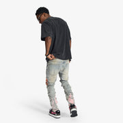 "Disco" Skinny Fit Jeans (blue wheat)
