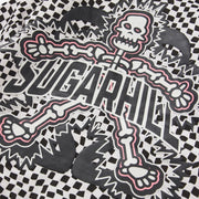 "Floating" Trucker Jacket (black/white)