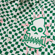 "Floating" Trucker Jacket (green/white)