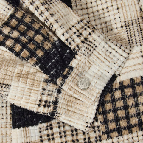 "Scrapbook" Waffle Jacket