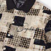 "Scrapbook" Waffle Jacket