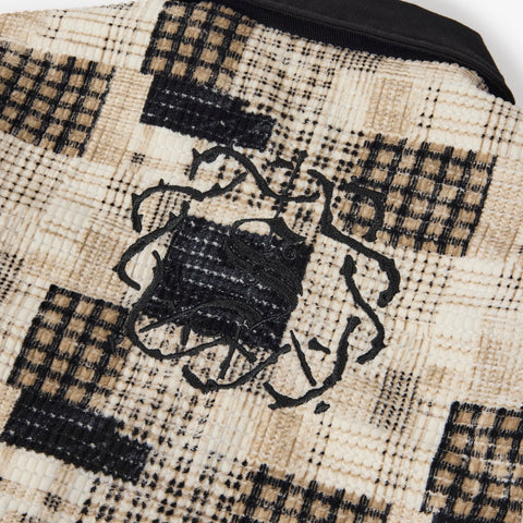 "Scrapbook" Waffle Jacket