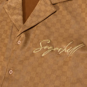 "Madison" Lounge Shirt (caramel sparkle)