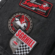 "Cruel" Denim Shorts (black wash)