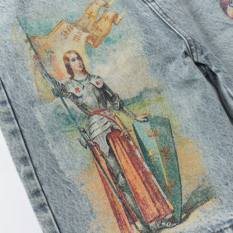 "Joan" Denim Shorts (light wash)