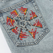 "Joan" Denim Shorts (light wash)