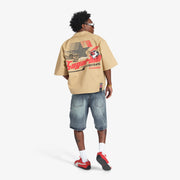 "Cruel" Denim Shorts (dark blue wash)