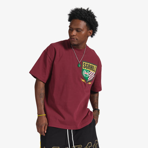"Horsepower" T-Shirt (maroon)