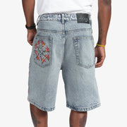 "Joan" Denim Shorts (light wash)