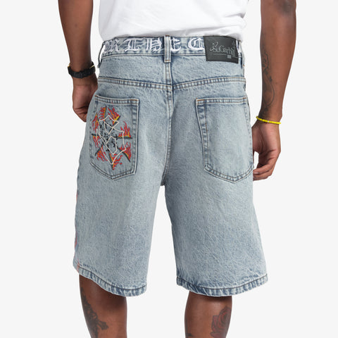 "Joan" Denim Shorts (light wash)