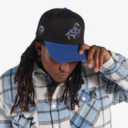 "Aspect" Twill Hat (blue/black)