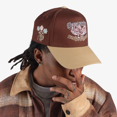 "Heroes" Twill Hat (brown/camel)