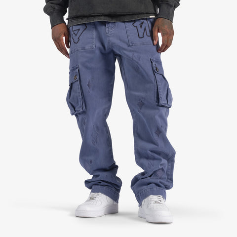 "Dune" Cargo Denim (navy blue)