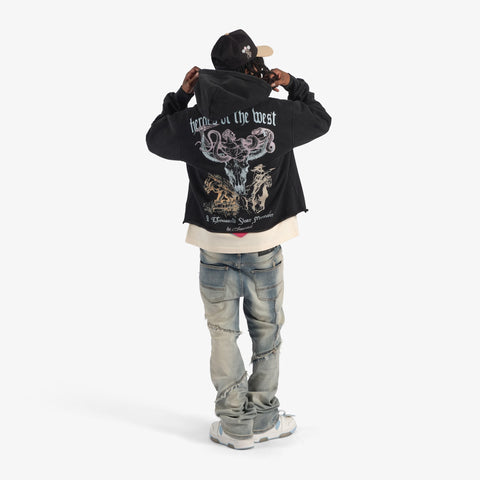 "Memoir" Hoodie (black vintage)