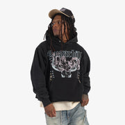 "Memoir" Hoodie (black vintage)