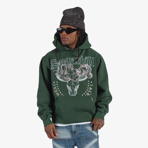 "Memoir" Hoodie (dark green)