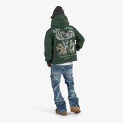 "Memoir" Hoodie (dark green)