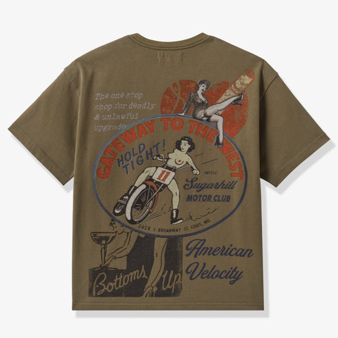 "Velocity" T-Shirt (army vintage)