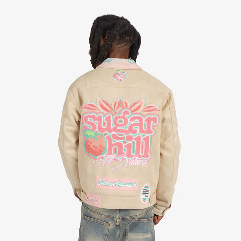 "Natural" Suede Jacket (tan)