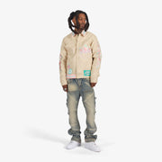 "Natural" Suede Jacket (tan)