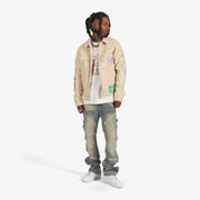 "Natural" Suede Jacket (tan)