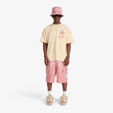 "Rook" Shorts (red checker)