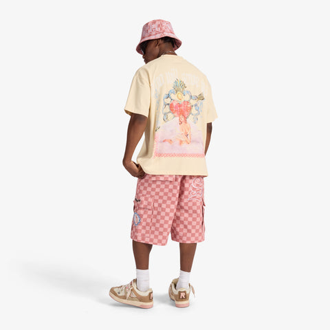 "Rook" Shorts (red checker)