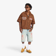 "D.N.D" Work Shirt (brown)