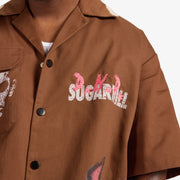 "D.N.D" Work Shirt (brown)