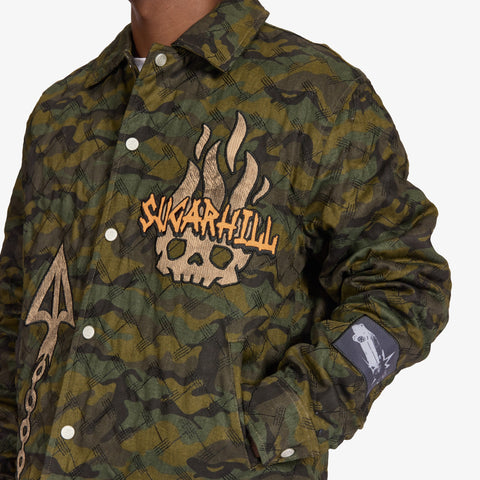 "Franz" Trucker Jacket (scrunch camo)