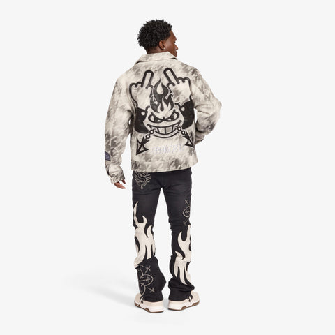 "Franz" Trucker Jacket (gray tooth)