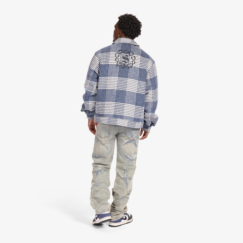 "Eastwood" Jacket (blue plaid)