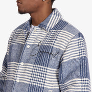 "Eastwood" Jacket (blue plaid)