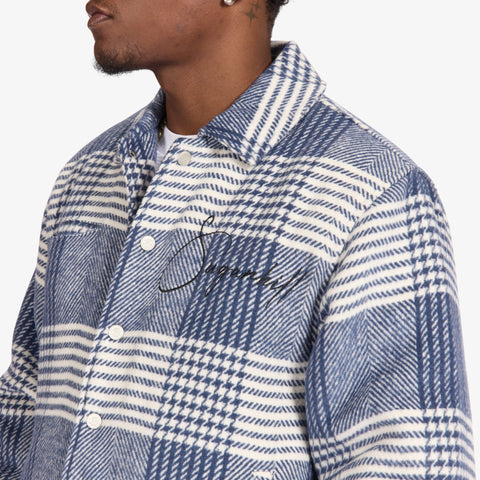 "Eastwood" Jacket (blue plaid)