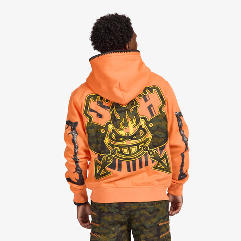 "Franz" Hoodie (orange)
