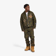 "Ogden" Cargos (scrunch/camo orange)