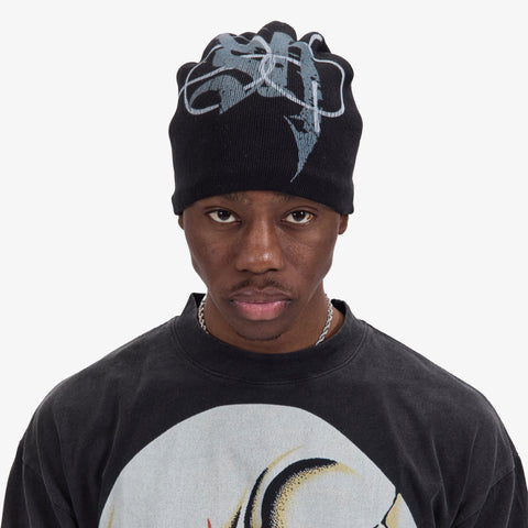 "Blade" Skully Hat (black)