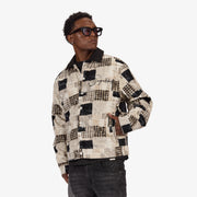 "Scrapbook" Waffle Jacket