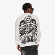 "Floating" L/S T-Shirt (white)