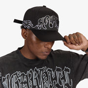 "Hotbox" Strapback Hat (black)