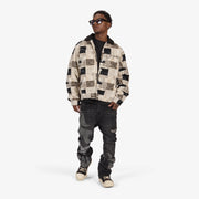 "Scrapbook" Waffle Jacket