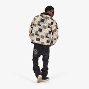 "Scrapbook" Waffle Jacket