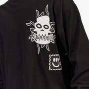 "Floating" L/S T-Shirt (black)