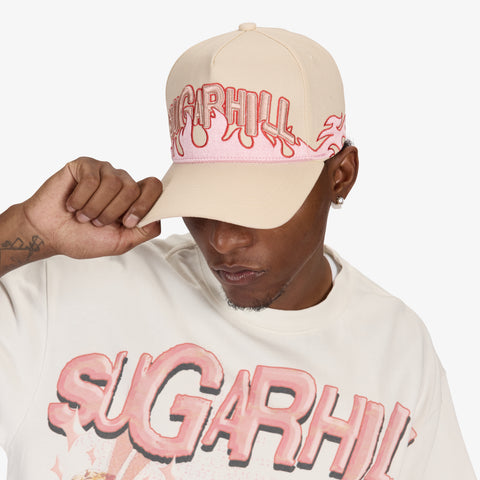 "Hotbox" Strapback (cream)