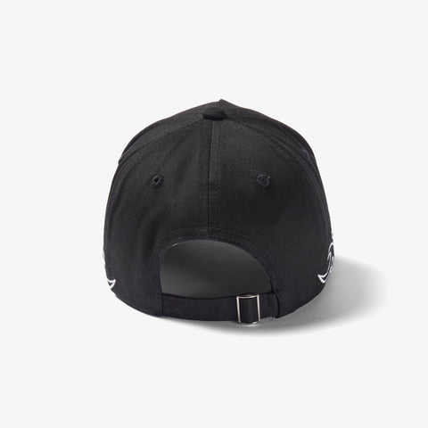 "Hotbox" Strapback Hat (black)