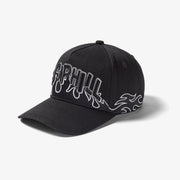"Hotbox" Strapback Hat (black)