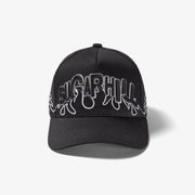 "Hotbox" Strapback Hat (black)