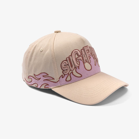 "Hotbox" Strapback (cream)